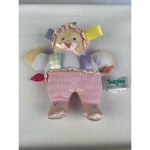 Mary Meyers Taggies Signature Collection Doll Pink Baby 8" Plush